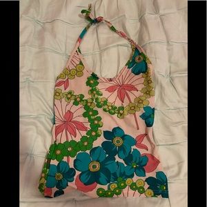 KATHARINE HAMNETT DEMIN WOMENS SWIM TANKINI